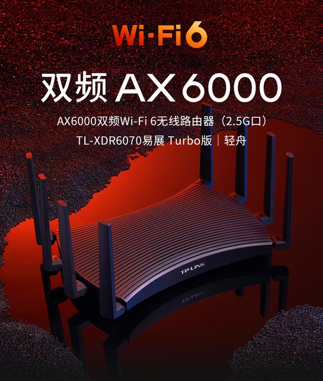 TP-LINK XDR6070“轻舟”路由器发布：2.5G网口双频 8 流，749 元插图